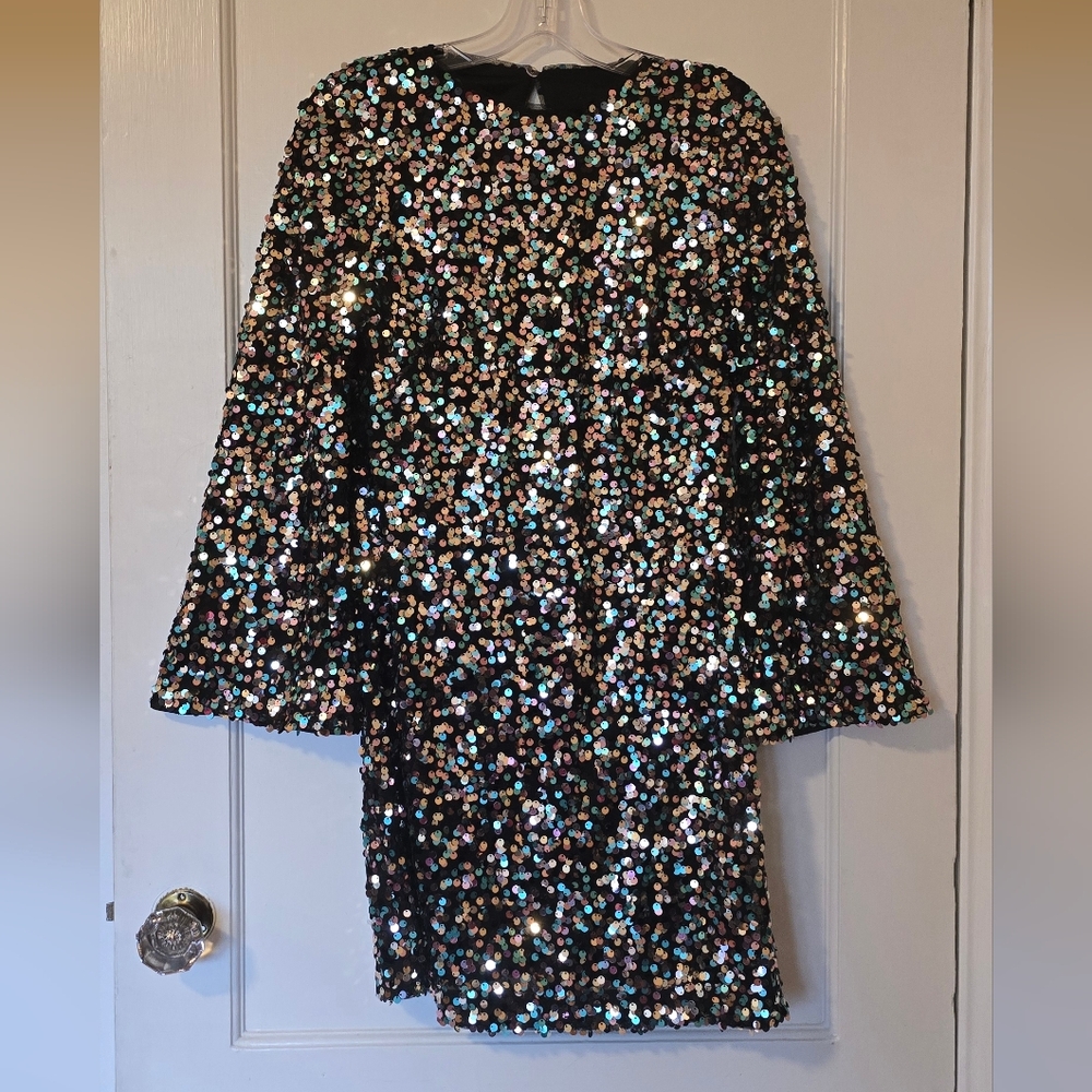 Donna Morgan Sequin Dress
